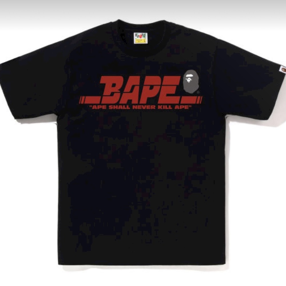 Bape t shirt ape shall not kill ape collection